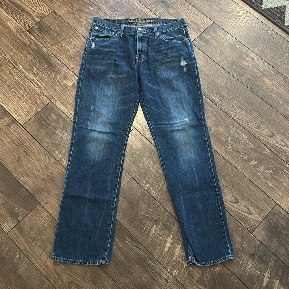 American Eagle Original Straight Leg Denim Jeans
